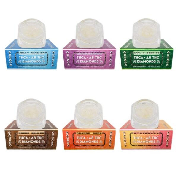 TWENTY ONE CANNABIS THC-A + D8 2G DIAMONDS - SINGLE