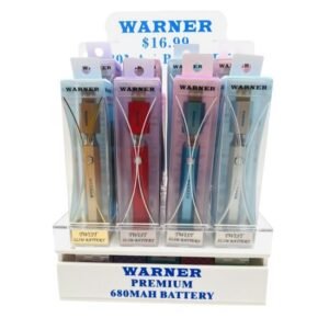 PREMIUM TWIST SLIM HEXAGONAL 680MAH BATTERY 21CT/ BOX