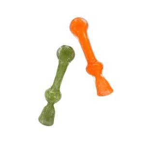 4" GLASS CHILLUM (ASSORTED)