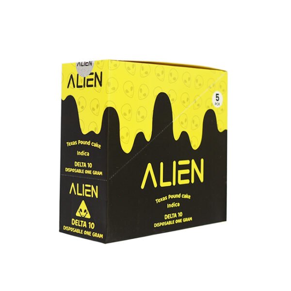 ALIEN DELTA 10 DISPOSABLE (1GM)  5CT/BOX
