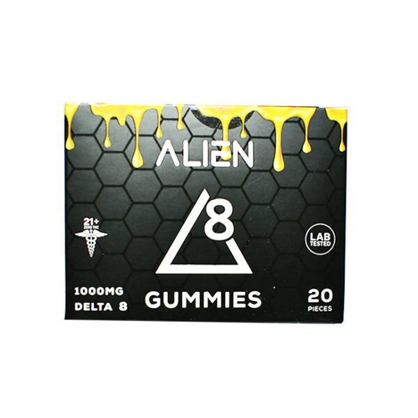 ALIEN DELTA 8 GUMMIES 1000 MG 20 PC/PCK