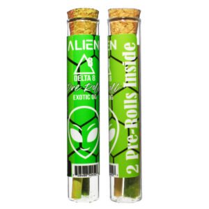 ALIEN DELTA 8 PRE-ROLL JOINT (1GM)  2 Pre-Rolls Inside