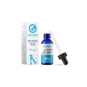 ALLITOM CBD PET DROPS CBD OIL 250MG 1FL.OZ 30ML BOTTLE