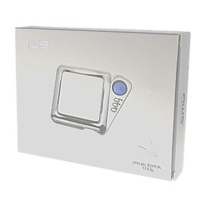 AWS BLADE 100 CHROME SPECIAL EDITION DIGITAL POCKET SCALE (100 X 0.01G)