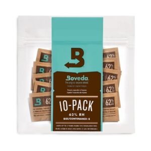 BOVEDA 62% HUMIDITY CONTROL SIZE 8 GRAM 10 PACK