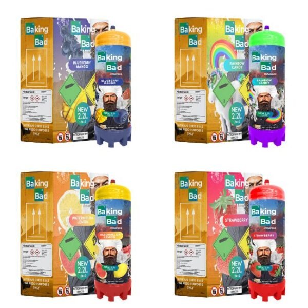 BAKING BAD 1364GM 2.2L CYLINDER CHARGER 4CT/ BOX