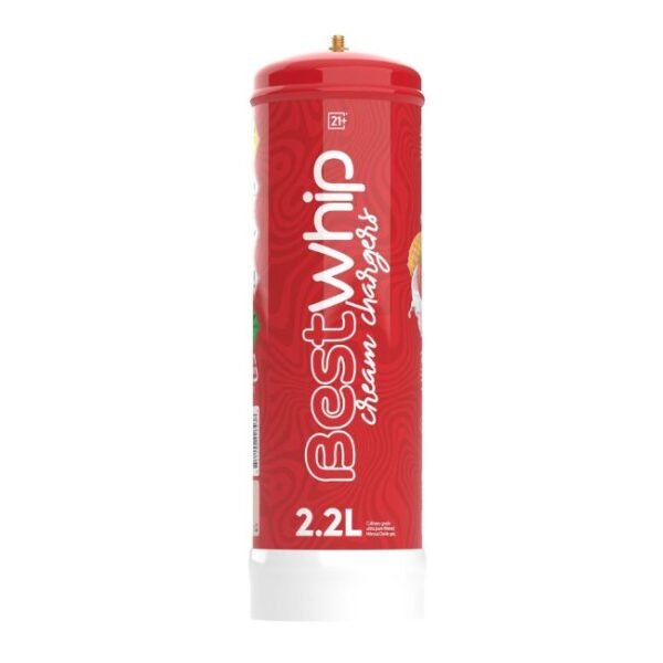 BEST WHIP N2O 1364g/2.2L CREAM CYLINDERS - 2PK