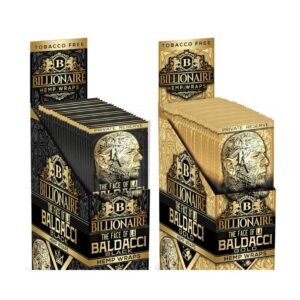BILLIONAIRE HEMP WRAPS 2CT / 25PACK / BOX