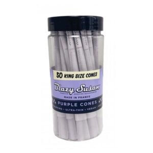 BLAZY SUSAN KING SIZE CONES 50CT/JAR