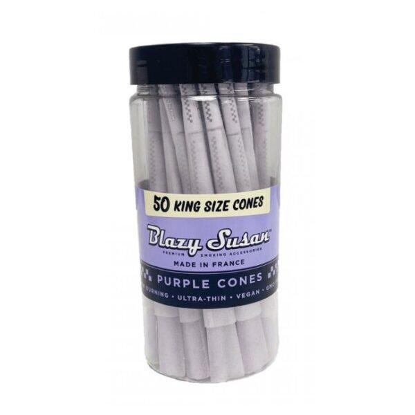 BLAZY SUSAN KING SIZE CONES 50CT/JAR