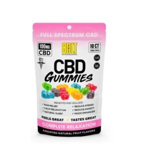 BOLT CBD GUMMIES 100MG 10CT/BOX