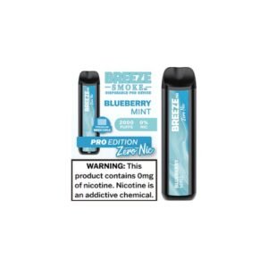 BREEZE PRO EDITION 0% DISPO (60ML) 2K PUFFS 10CT/ BOX