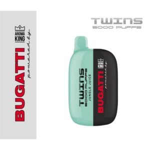 BUGATTI TWINS BY AROMA KING 5% DISPO (75ML) 5K PUFFS 5CT/ BOX