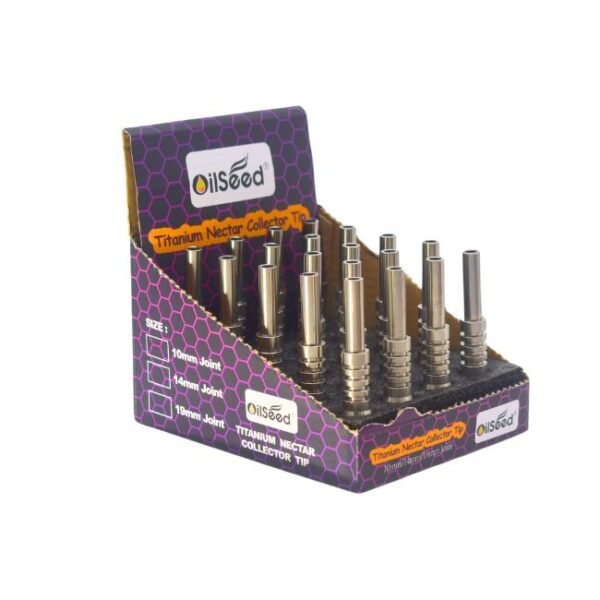 OILSEED TITANIUM NECTOR COLLECTOR TIP 20CT/ BOX