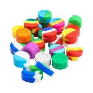 SILICON WAX CONTAINER 5MM 100CT/JAR