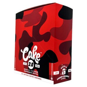 CAKE DELTA 10 (2GM) LIVE RESIN DISPOSABLE 5CT/ BOX