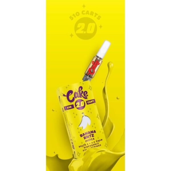 CAKE DELTA 8 (2GM) 510 CART 5CT/BOX