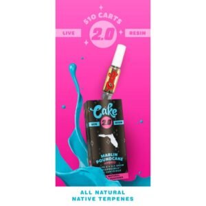 CAKE DELTA 8 LIVE RESIN (2GM) 510 CART 5CT/ BOX