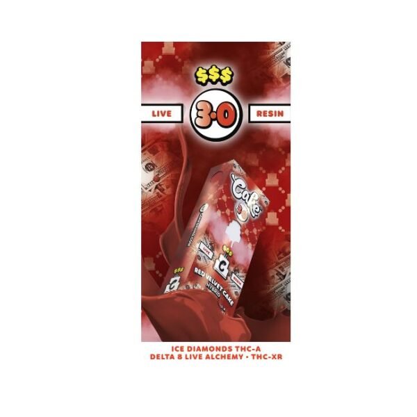 CAKE 3GM MONEY LINE (THCA+D8LR+THC-XR) DISPOSABLE 5CT/BOX