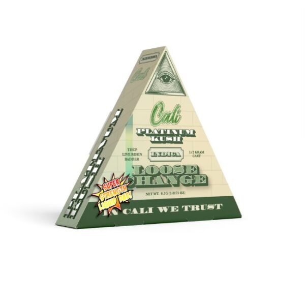 CALI LOOSE CHANGE THCP LIVE ROSIN BADDER 0.5GM CART 6CT/ BOX