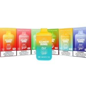 CANDY KING AIR 5% (120ML) (TFN) DISPOSABLE 6K PUFFS 10CT/ BOX