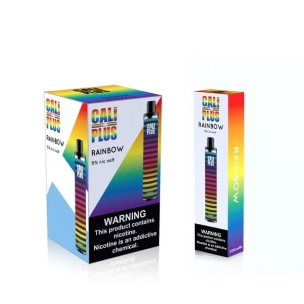 CALI PLUS DISPOSABLE (30ML) 1500 PUFFS 6CT/BOX