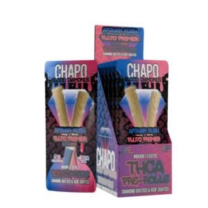 CHAPO BLOOD DIAMONDS INDOOR EXOTIC THCA 2 X 1.5GM DUO JOINTS 6CT BOX