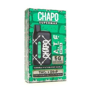 CHAPO SUPERMAX (THC-A + D9 + THCP) 5G DISPOSABLE 6CT/BOX