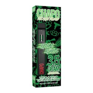 CHAPO SICARIO BLEND THCB + THCP WITH THCA LIVE ROSIN 3.5GM DISPO 6CT/ BOX