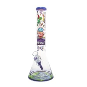 CHEECH GLASS 13" SPACED OUT TUBE BEAKER