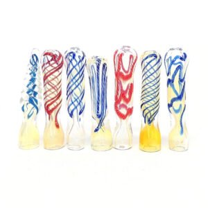 GLASS DICORE FRUYT DESIGN GLASS CHILLUM
