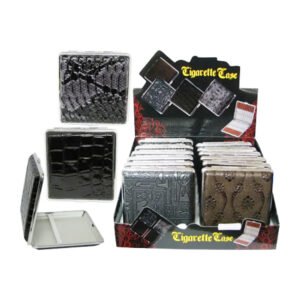 SQUARE LEATHER PRINTED CIGARETTE 12CT/CASE (LS3)