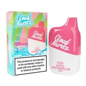 CLOUD NURDZ RECH. 0% DISPO (120ML) 4.5K PUFFS 10CT/ BOX