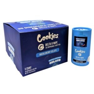 COOKIES DELTA 8 3 GRAMS DISPOSABLE VAPE PEN 6CT/BOX