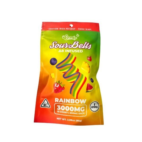 CRUMBS DELTA 8 SOUR BLETS 3000MG 10CT/ BAG