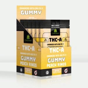 CUREVANA THC-A + DELTA 11 GUMMIES 1000MG - 10CT PER BAG - 6CT DISPLAY