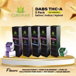 CUREVANA THC-A 3.5GM 3500MG DABS SINGLE