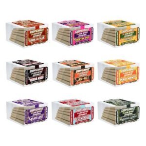 D8FLIGHT DOOBIES D9 + 11HYDROXY + THCP + THCA DIAMONDS 1GM JOINTS 50CT JAR