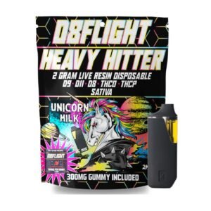 D8FLIGHT (D9+D11+D8+THCO+THCP) W/ 3K MG GUMMY INCLUDED 2GM LIVE RESIN DISPO 5CT/ BOX