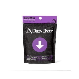 DELTA DADDY DOWN D8+CBD+CBN GUMMIES 10CT/BAG  (MIXED FRUIT)