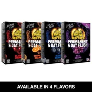 HIGH VOLTAGE DETOX PERMANENT 5 DAY FLUSH 32 OZ