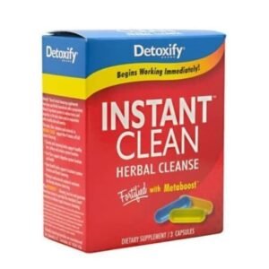 DETOXIFY INSTANT CLEAN HERBAL CLEANSE 3 CAPSULES