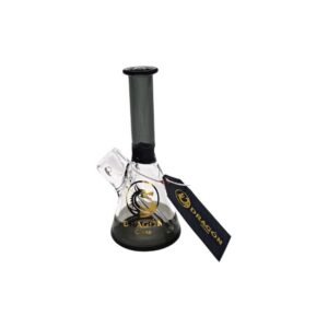 DRAGON GLASS 6" HIGH QUALITY BEAKER GLASS WATER PIPE