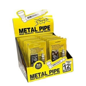 D & K HIGH QUALITY METAL PIPE 12CT/BOX