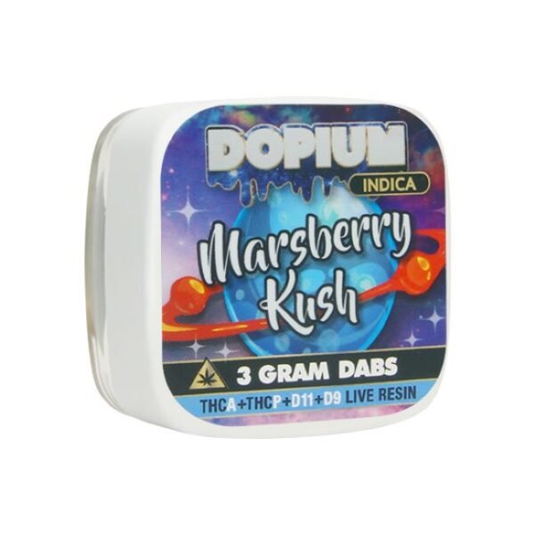 DOPIUM THA+THCP+D11+D9+ LIVE RESIN 3GM DABS JAR