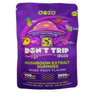 DOZO DON'T TRIP MUSHROOM+THC-P 3500MG X 5 PC/BAG GUMMIES 10CT/BOX