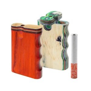 WOODEN SMALL DUGOUT ASSORTED COLORS DESIGN