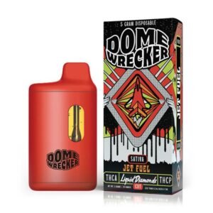 DOME WRECKER ICED THCA LIQUID DIAMONDS THCP 5GM DISPO 5CT/ BOX