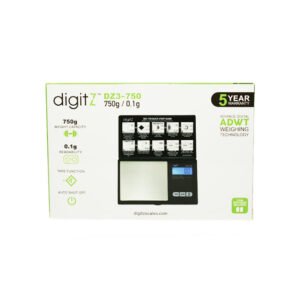 DIGITZ DIGITAL POCKET SCALE DZ3 - 750 (750 X 0.1G)