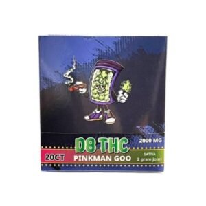 EXOTIC FARM DELTA 8 THC (2000MG) PRE ROLLED JOINTS 20CT/ BOX